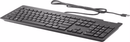 HP klávesnice slim SmartCard USB, černá, CZ v2