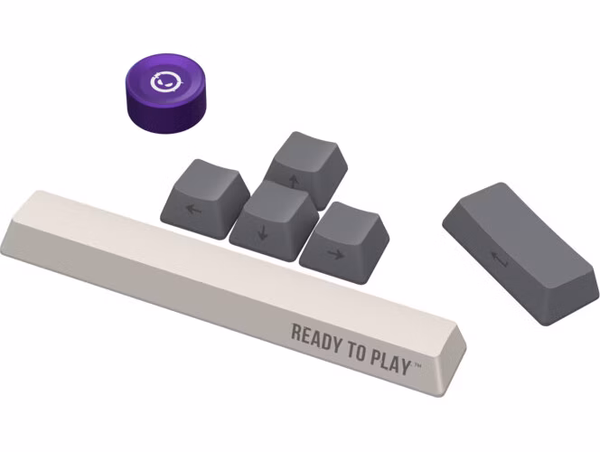 Lorgar KBA4175RT, mechanická herná klávesnica, 82 klávesov, Toxic Purple Switch, Hot-Swap, RGB, USB-C