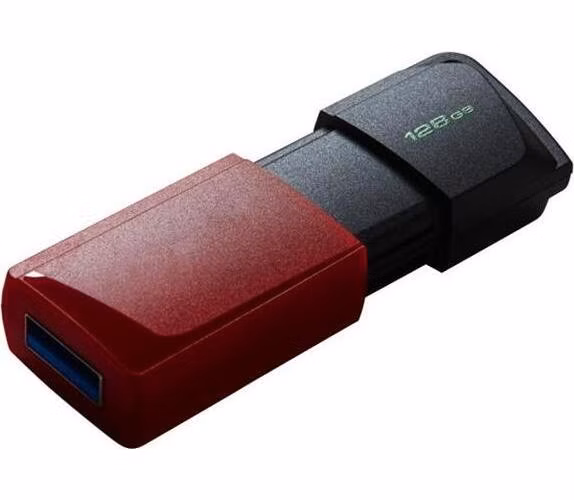 KINGSTON 128GB DataTraveler Exodia M 128 GB USB 3.2 1. generace (černá + červená)