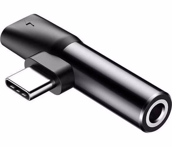 Baseus CATL41-01 Rozbočovač USB-C/3.5mm Jack Black