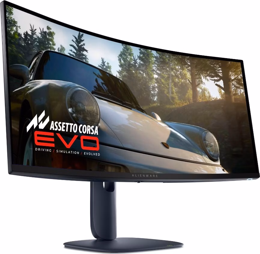 DELL AW3425DW/ Alienware curved / 34" LED/ 21:9/ QD-OLED/ 3440 x 1440/240Hz/ 0.03ms/1x USB/USB-C/1x DP/ 2x HDMI/3Y Bas