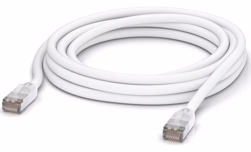 Ubiquiti UACC-Cable-Patch-Outdoor-5M-W, Venkovní UniFi patch kabel, 5m, Cat5e, bílý