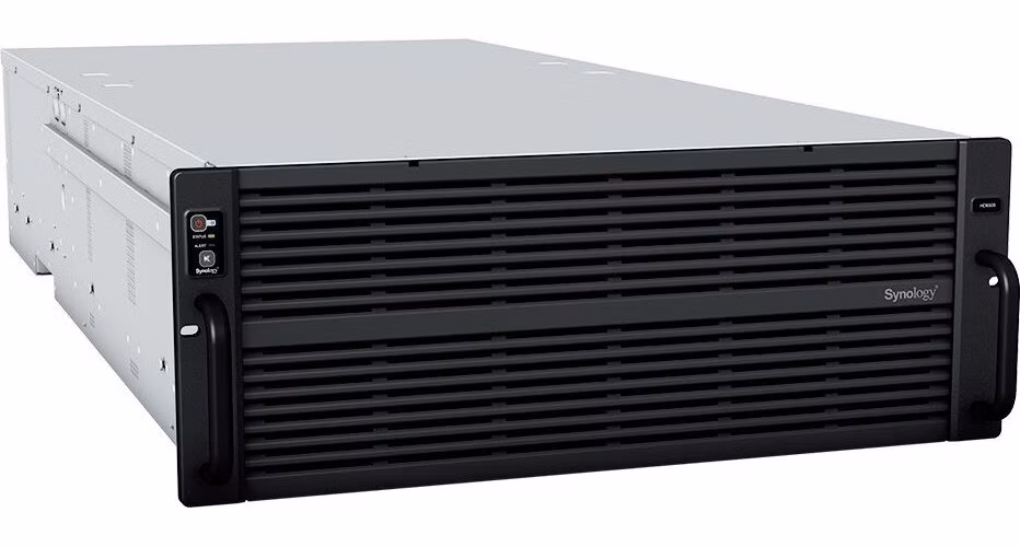 Synology HD6500 High Density 4U, 60x SAS, 64GB RAM, 2x 10Gb LAN, 2x 1Gb LAN, redund.zdroj, 4x PCIe