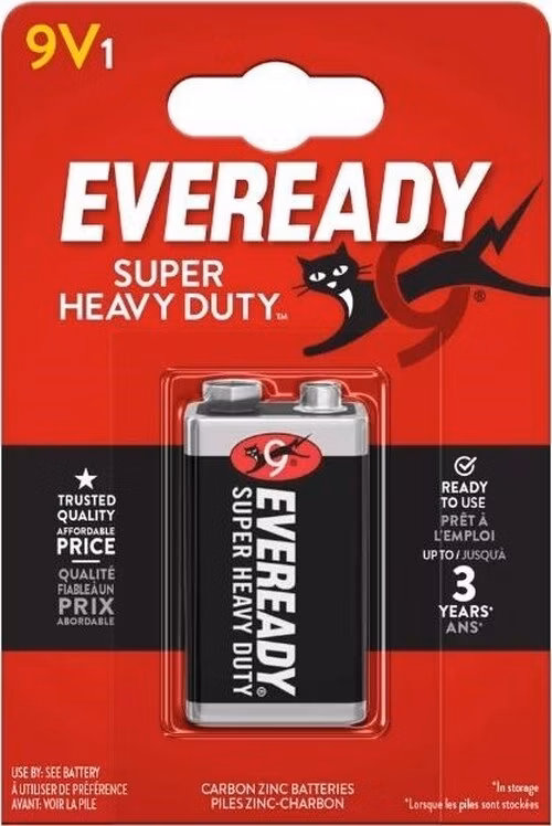 Energizer 6LR61 Eveready Super 9V 1pack