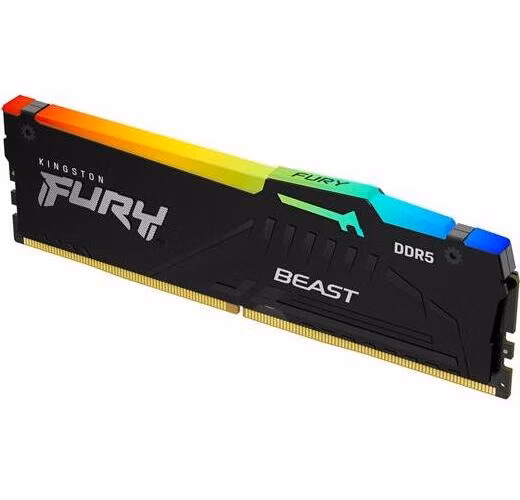 DDR 5.... 32GB . 5600MHz. CL36 FURY Beast Black RGB Kingston XMP/EXPO