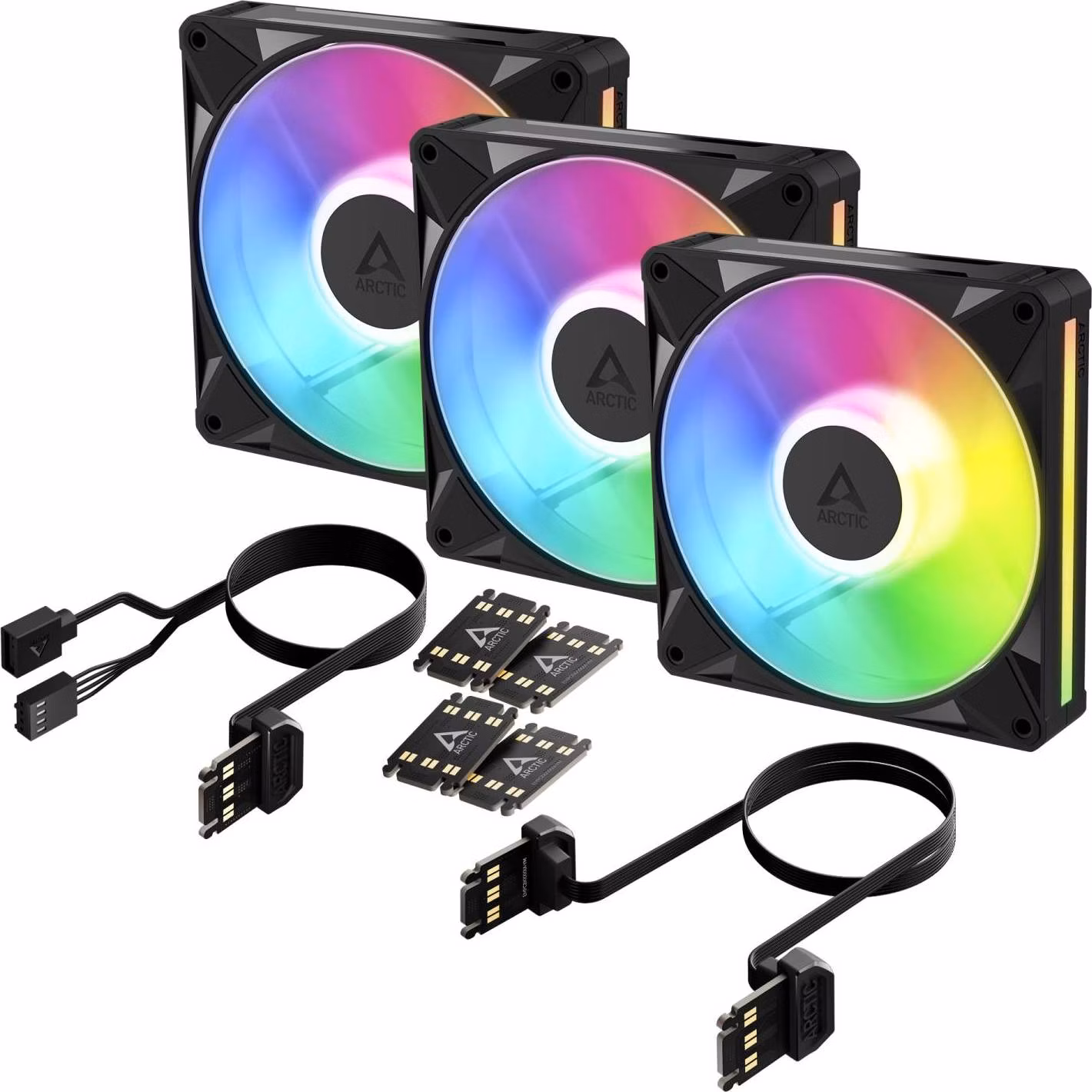 ARCTIC BioniX P14 A-RGB (Black) - 3 Pack