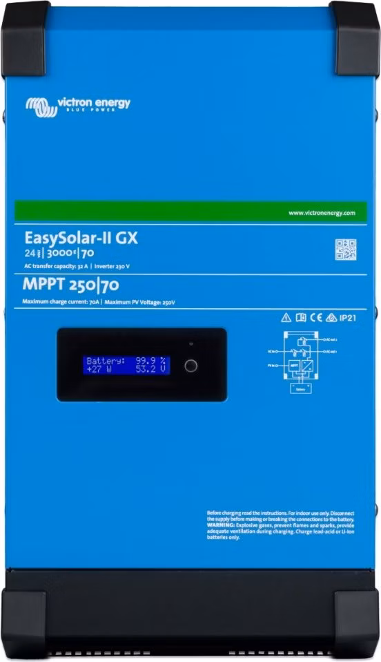 Victron EasySolar-II 24/3000/70-32 MPPT 250/70 GX Hybridní solární jednotka