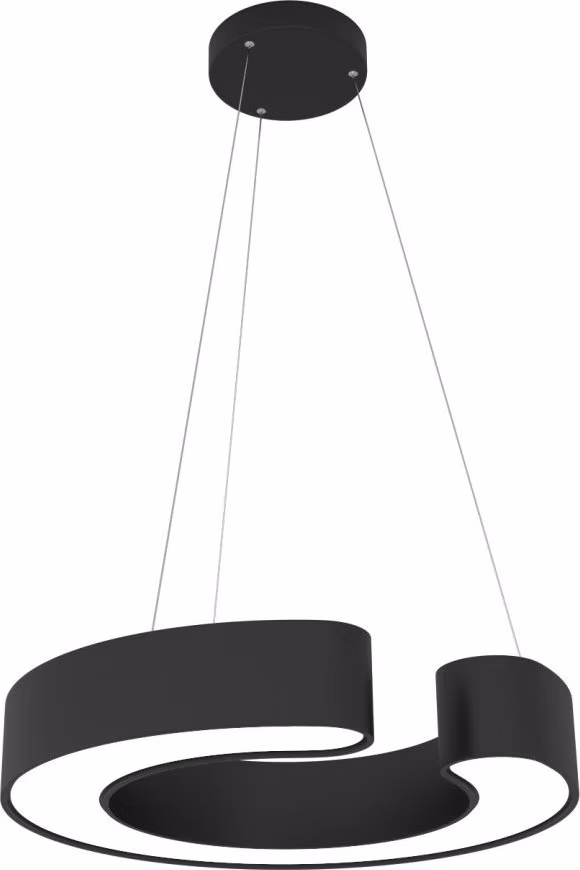 IMMAX NEO CÉČKO SMART závěsné svítidlo 60cm 43W černé Zigbee 3.0, TUYA