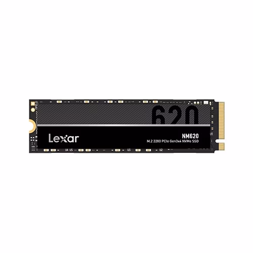 Lexar® 2TB NM620  PCIe Gen3x4 M.2  up to 3500 MB/s read and 3000 MB/s write