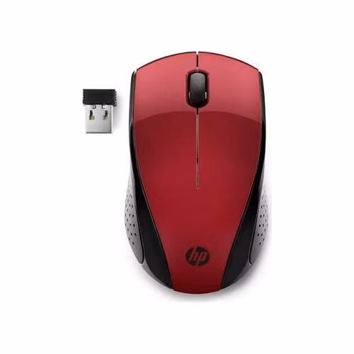 HP 220 - bezdrátová myš - červená