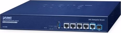 Planet Enterprise Dual 10G Cybersecurity Gateway 10G WAN/LAN, 10G SFP+ WAN/LAN, IDS/IPS, Layer 7 DPI, QR login