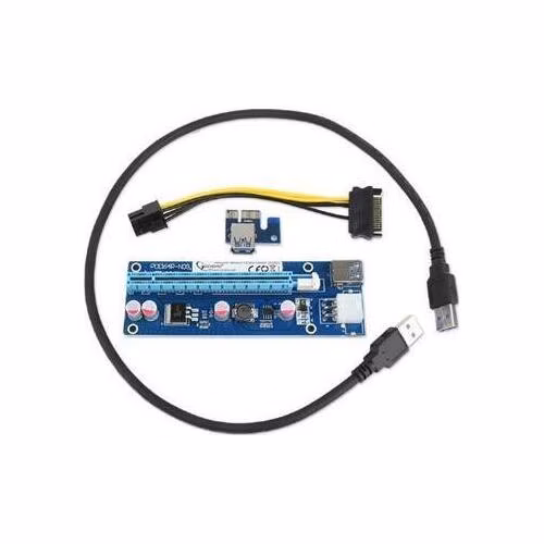 !! AKCE !! GEMBIRD PCI-Express riser add-on card