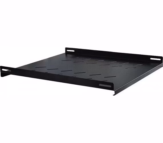 XtendLan Police 350mm pro stojanové rozvaděče ECO, hloubka 600, 60kg nosnost, černá