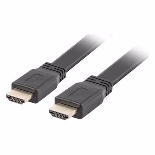 LANBERG HDMI M / M 2.0 plochý kabel 1m 4K, černý