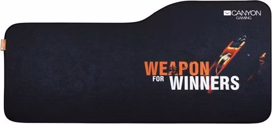 Canyon MP-10, podložka pod hernú myš, veľkosť XXL, asymetrická, čierna s herným motívom