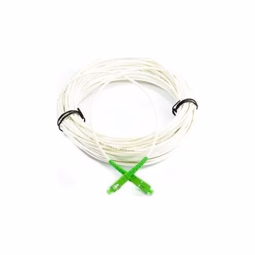 SC/APC - SC/APC simplex 9/125 SM 15m arm.biely 3mm B3 LSZH
