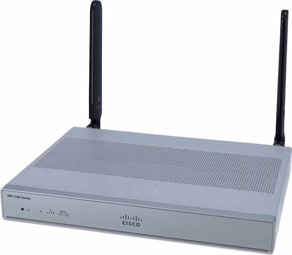 Cisco ISR1100 4P DSL Annex B/J Router w/ LTE Adv SMS/GPS EMEA &amp; NA