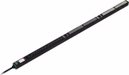 APC Easy Rack PDU, Basic, Vertical, 3 Phase, 22kW, 400V, 32A, 30 x C13 and 12 x C19 outlets, IEC60309 (32A 400VAC 3P+N+P
