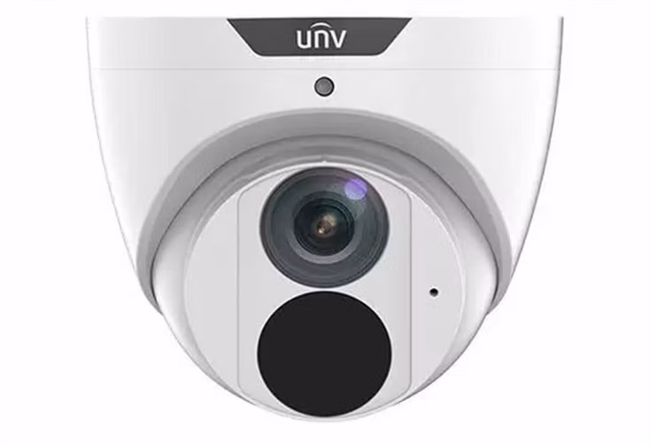 UNIVIEW IP kamera 2688x1520 (4 Mpix), až 25 sn/s, H.265, obj. 2,8 mm (101,1°), PoE, Mic, Smart IR 30m, WDR 120dB, Micro SDXC, anti