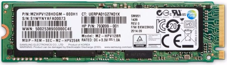 HP Z Turbo Drive 512GB TLC Z4/6 G4 SSDKit