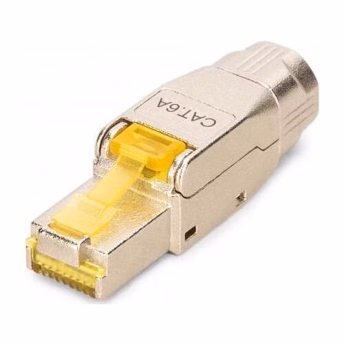 Digitus CAT 6A beznástrojový konektor, AWG 22-27, podporuje až 4PPoE, IEEE802.3bt