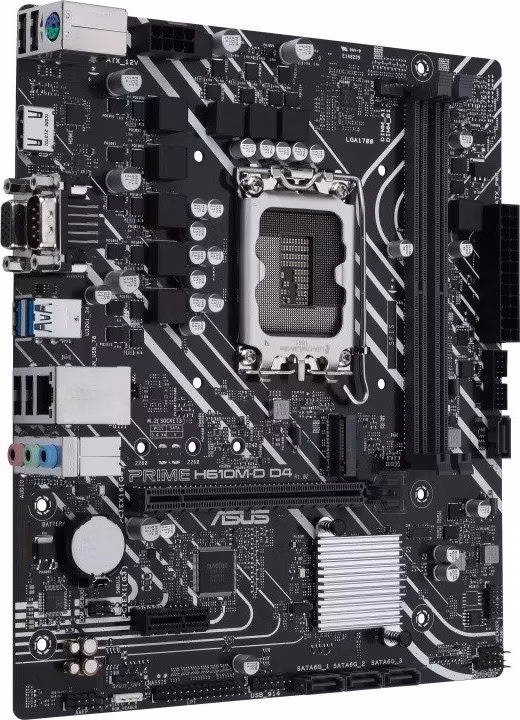 ASUS PRIME H610M-D D4 soc 1700 H610 DDR4 mATX M.2 COM HDMI D-Sub
