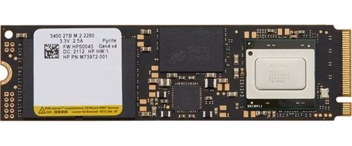 HP 2TB PCIe NVMe TLC M.2 SSD