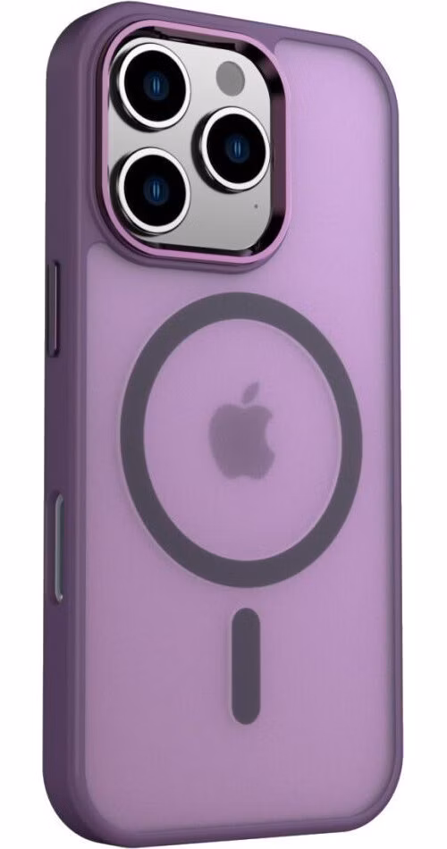 Swissten pouzdro magstick flex pro apple iphone 16 plus fialové