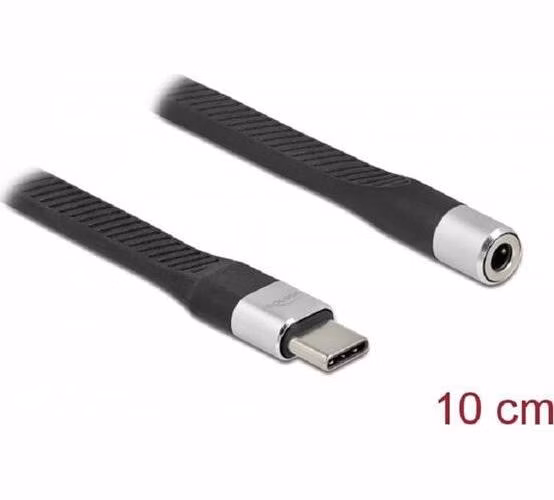 Delock USB 3.2 Gen 2, FPC plochý stuhový kabel, USB Type-C™ na USB Type-C™, 22 cm, PD 3 A E-Marker