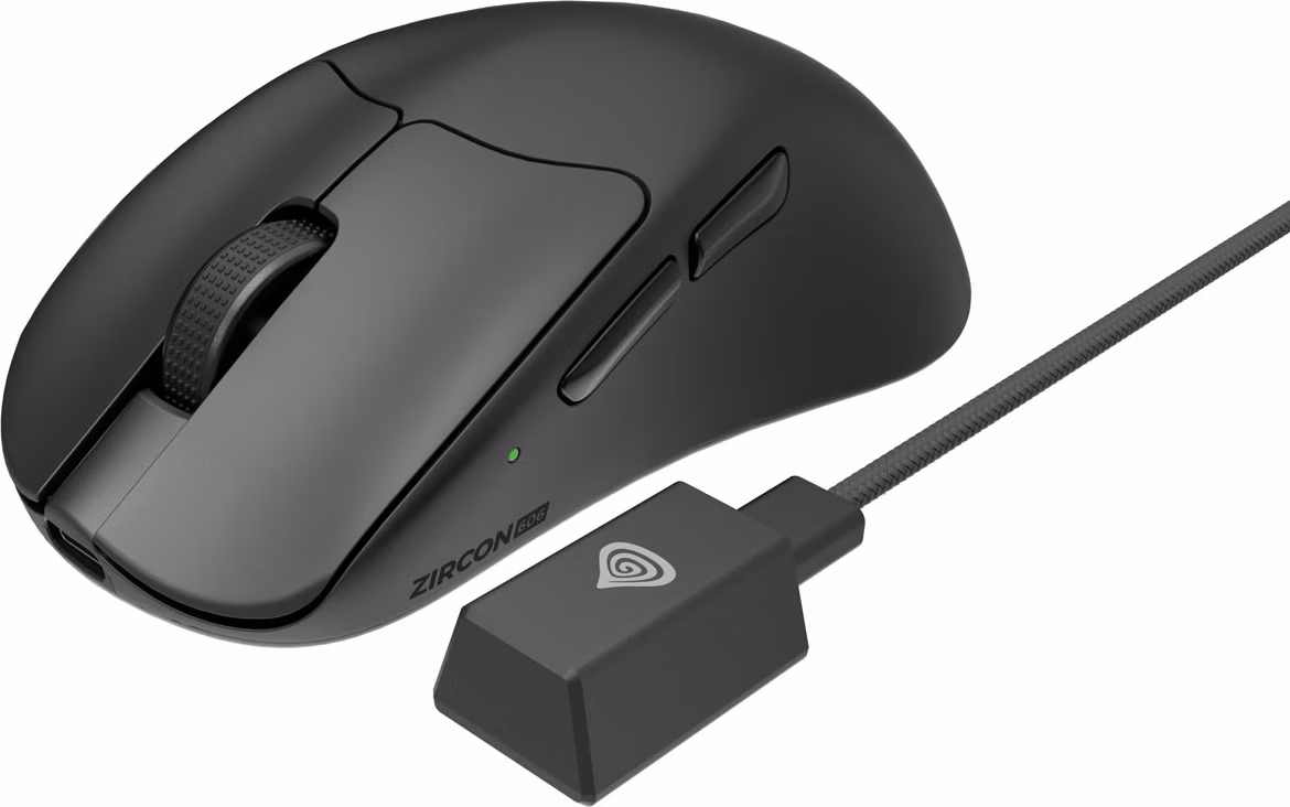 Herná bezdrôtová myš Genesis ZIRCON 606/Herná/Optická/26 000 DPI/USB+BT/Čierna