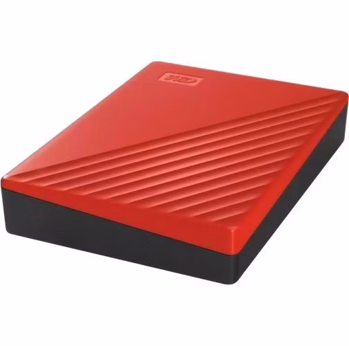 WD My Passport 4TB 2.5" USB Red