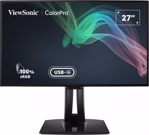 Viewsonic VP2768A-4K 27" IPS 4K 3840x2160/350nits/1000:1/5ms/2xHDMI/DP/USB-C/3xUSB/LAN/VESA/Pivot/Nastavitelný/100%sRGB