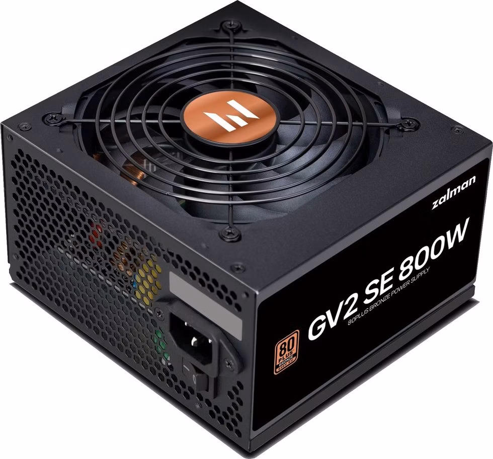 Zalman zdroj ZM800-GV2SE 800W/ ATX / akt. PFC / 120mm ventilátor / 80PLUS