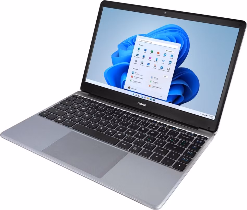 UMAX notebook VisionBook 14Wj/ 14,1" IPS/ 1920x1080/ N4500/ 4GB/ 128GB eMMC/ mini HDMI/ USB/ USB 3.0/ W11 Pro/ šedý