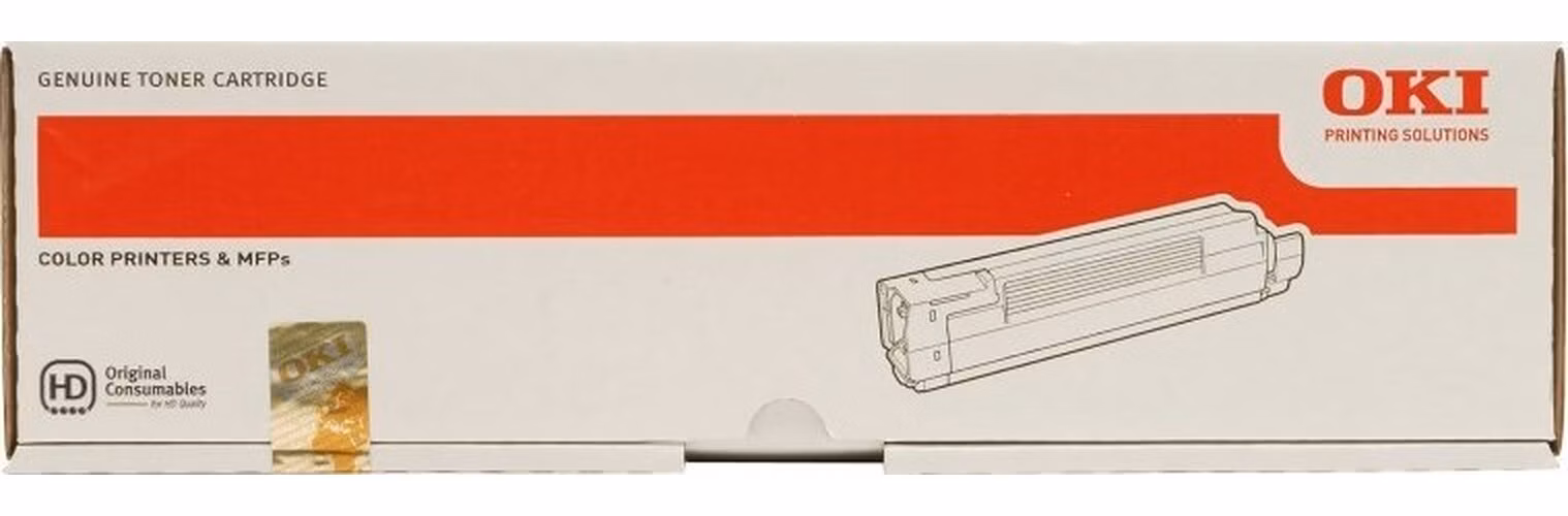 OKI originál tonerová kazeta 44643003/ C801/ C821/ 7300 stran/ azurový