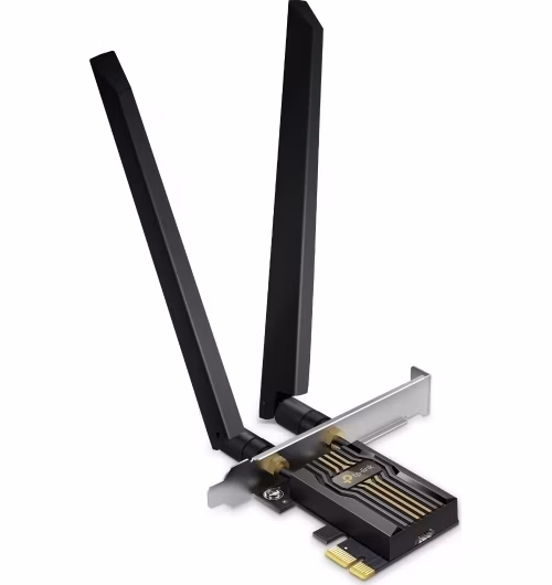 TP-Link Archer TBE552E WiFi7 PCIe adapter (BE9300,2,4GHz/5GHz/6GHz,Bluetooth5.4)