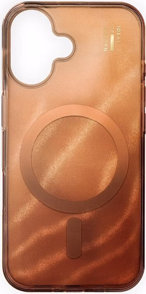 iDeal Fashion Clear Case MagSafe iPhone 17 Mocha Mousse