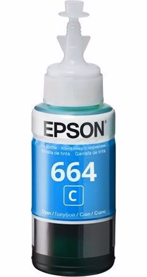 Atramentová tyčinka EPSON T6642 nádobka s azúrovým atramentom 70 ml pre L100/L200/L550/L1300/L355/365
