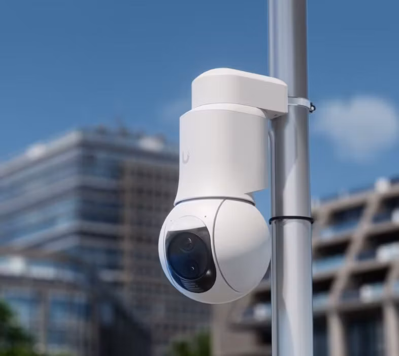ROZBALENÉ - Ubiquiti UniFi G6 PTZ W - kamera, 8Mpx rozlišení, IR LED, AI detekce, IP66, IK04, Floodlight, zoom, PTZ, PoE+...