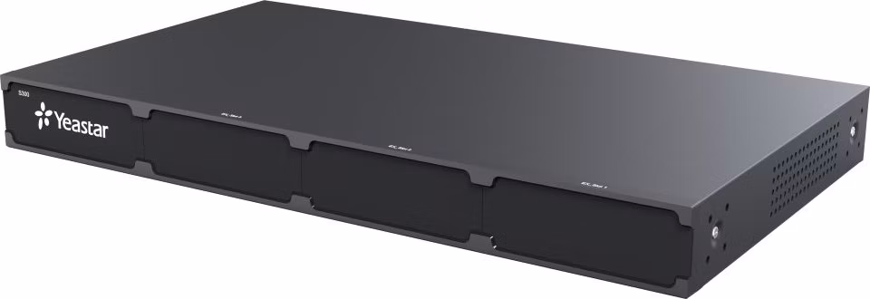 Yeastar S300, IP PBX, až 24 portů, 300 uživatelů, 60 hovorů, rack