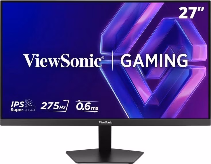 ViewSonic VX27G32A-2K 27" IPS QHD 2560x1440 flat 0.6ms MPRT 275Hz gaming monitor, 2 HDMI, DisplayPort, úzký rámeček