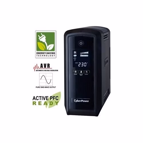 CyberPower PFC SineWave LCD GP UPS 900VA/540W, zásuvky Schuko
