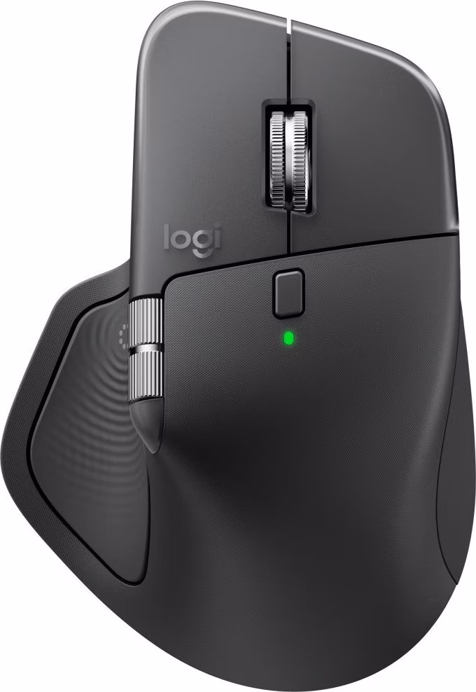 Logitech MX Master 4 - výkonná bezdrôtová myš - grafitová