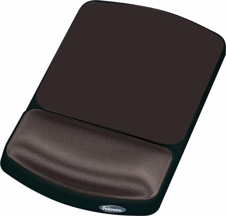 FELLOWES podložka pod myš a zápěstí/ 156mm x 250mm x 26mm/ nastavitelná/ gelová/ černá