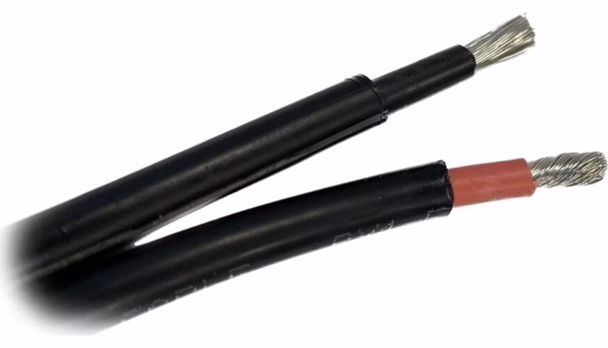 XtendLan SC6-1M-2C solární kabel 1500V/32A, 100m (průřez 2x 6mm)