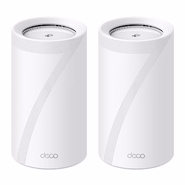 BE19000 Whole Home Mesh Wi-Fi 7 System(Tri-Band) SPEED: 1376 Mbps at 2.4 GHz + 5760 Mbps at 5 GHz + 11520 Mbps at 6 GHz