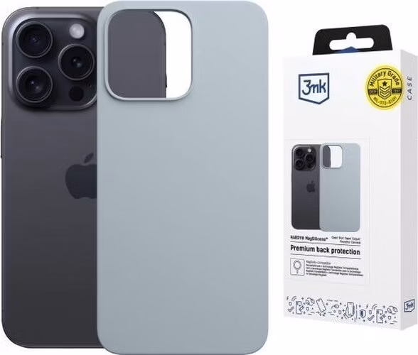 3mk ochranný kryt HARDY MagSilicone pro Apple iPhone 13 Pro Max Sierra Blue