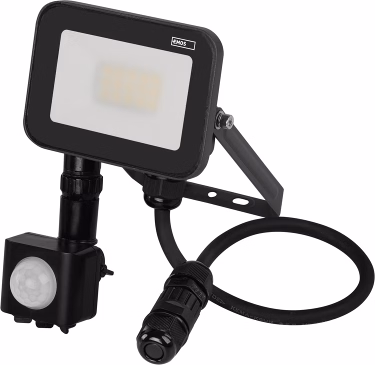 LED REFLEKTOR INOVO 10W 1100LM PIR IP65 NW