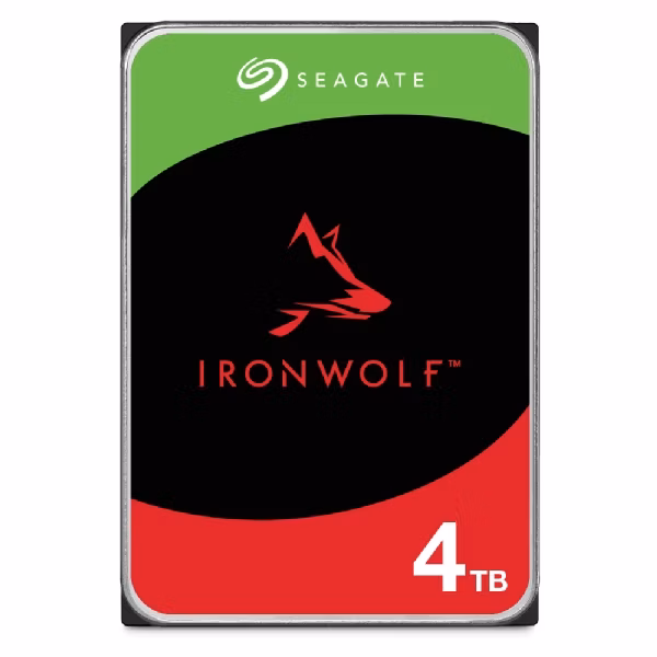 Seagate IronWolf 4TB HDD / ST4000VN006 / Interní 3,5" / 5400 rpm / SATA III / 256 MB