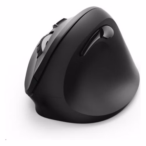 Vertikálna ergonomická bezdrôtová myš Hama EMW-500, 6 tlačidiel, čierna